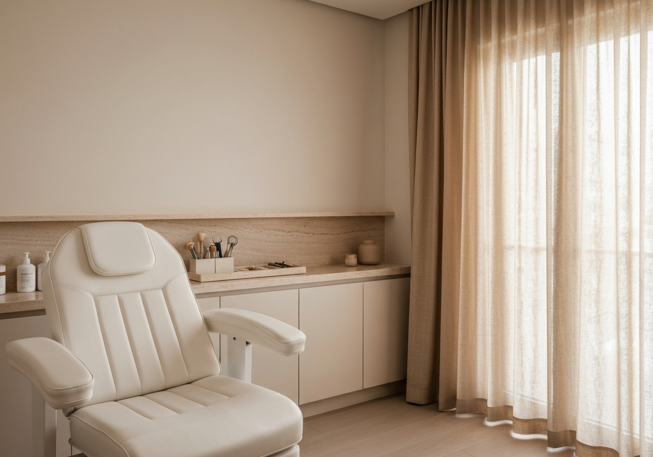 Sala de tratamento facial
